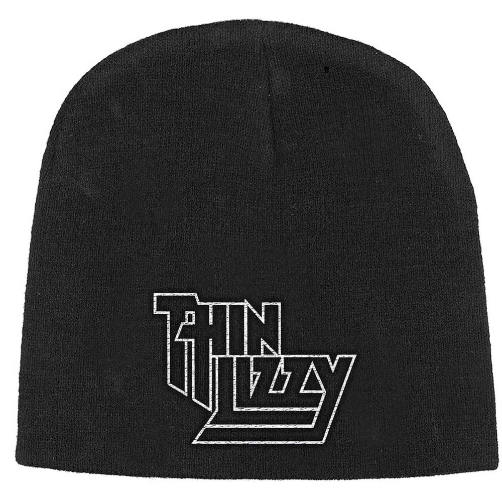 Thin Lizzy - Logo Beanie Muts - Zwart